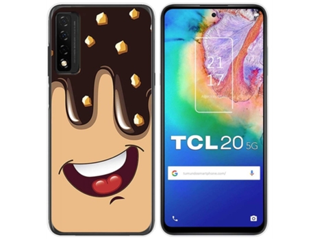 Carcasa TCL 20 5G TUMUNDOSMARTPHONE Dibujos Multicolor