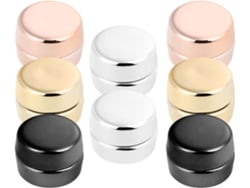 8 Pares De Ímãs Para Hijab, Prendedores Magnéticos De Metal Multicoloridos Para Lenços.
