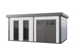 Caseta de Jardin metálica NH11 | Blanco | 538 x 358 - NOVO HABITAT