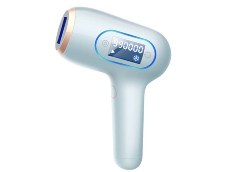Depiladora de Luz Pulsada 350.000 Ipl 2 Modos Depiladora Permanente con 5 Nivelesazul BISBISOUS