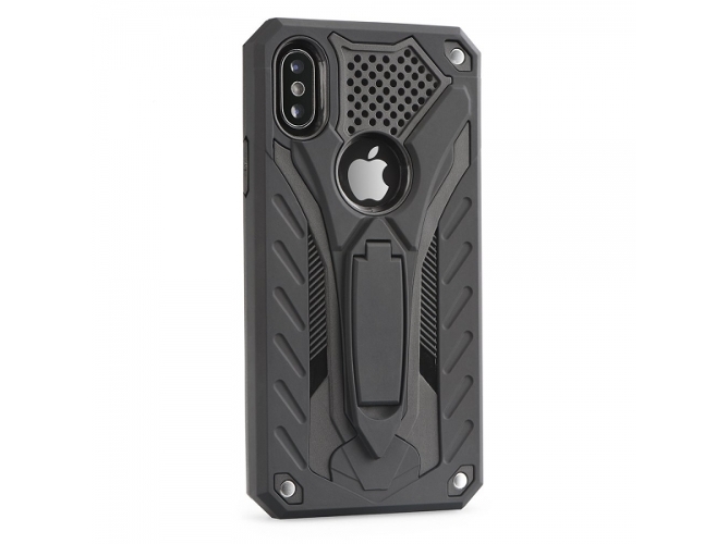 Funda iPhone 7 Plus, 8 Plus Stand Negro