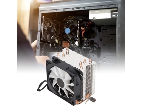 Ventilador de CPU HURRISE Silent Rgb para computadora Lga 775 Core2Duo
