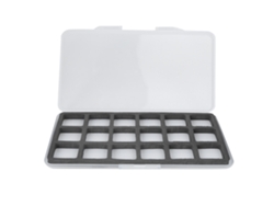 Caja De Almacenamiento De Cebo Y Anzuelos Para Pesca Con Espuma Abs Magnética, 18 Compartimentos Para Pesca Con Mosca.