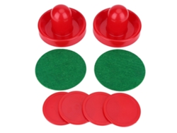 Juego De Empujadores Y Discos Para Juego De Hockey Sobre Hielo De Mesa, Plástico Ligero, Repuesto (s)