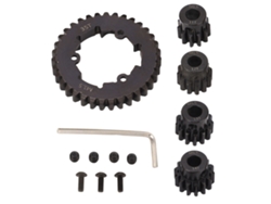 Juego De Engranajes Para Coche Rc: Corona De Acero De 35 Dientes, Piñón De 11-14 Dientes Y Motor Para Traxxas 1/5 X-maxx 6s 8s.