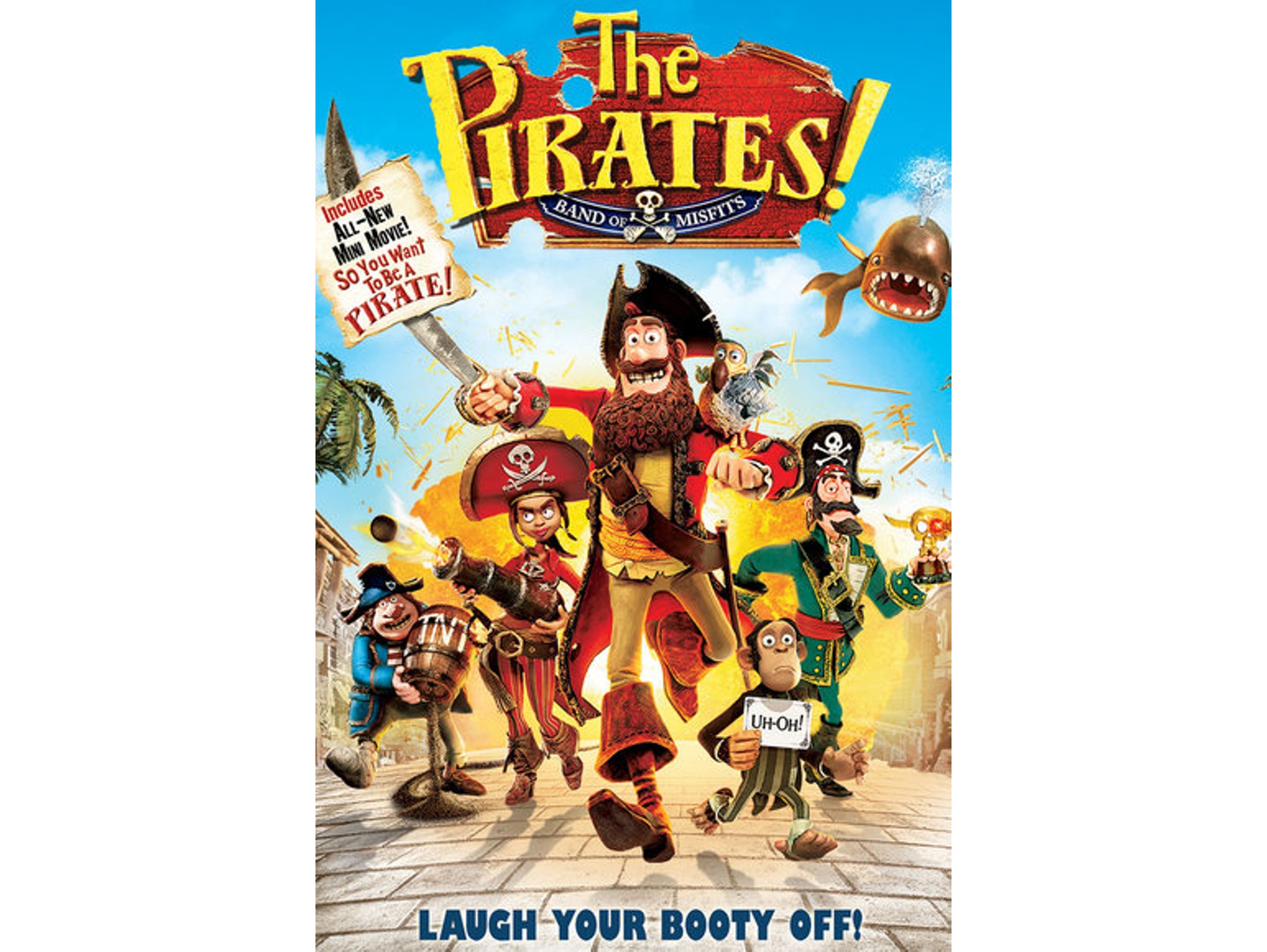 DVD The Pirates! In an Adventure With Scientists (2012) Inglés