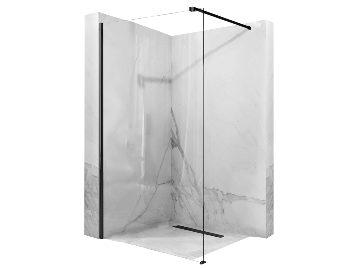 Pared De La Ducha Rea Aero 90 Black