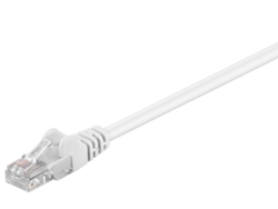 Cable de Red U/Utp Cat. 5E Cca Pvc 28Awg 0,5 Metros Blanco – GOOBAY