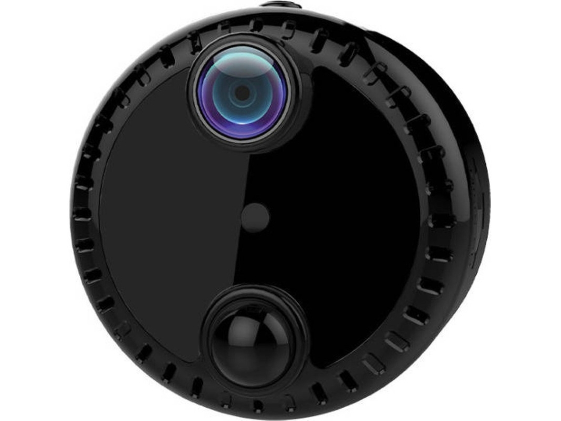 Minicámara Yizhood 1080P con visión nocturna permanente para seguridad del hogar (negra)