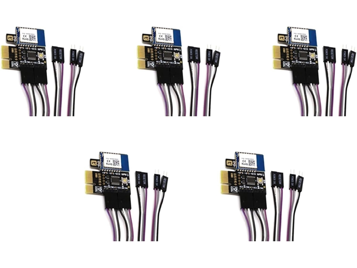 5 Tarjetas De Encendido Remoto Para Pc Tuya Wifi A3 Con Interruptor De Alimentación Y Arranque Remoto Para Ordenador De Sobremesa.