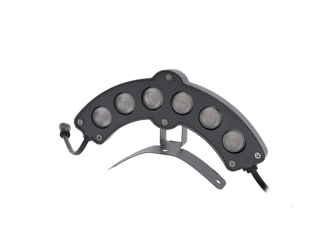 2026-luz Decorativa De Alero Led En Forma De Arco Dorado 6w Dc24v Para Edificios Antiguos Exteriores