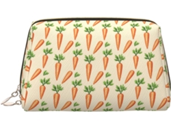 Neceser De Viaje Cuero Organizador Para Mujer Diseño Estampado Vacaciones