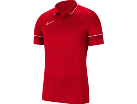 Polo de Hombre para Fútbol NIKE Dri Fit Academy Rojo (S)