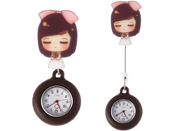 Reloj Bolsillo Médico Expandible Enfermeras Médicos Cuidadores Diseño Dibujos Animados Regalo Práctico Colegas