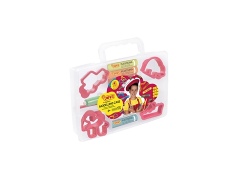 Conjunto de Argila Modelling Case 10 Barras de 15Gr 6 Cortadores 3 Modelagem Ferramentas 1 Roller Alfinete Douradojovi