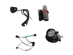 2026set De Luces Para Bicicleta Ipx4 Resistente Al Agua Con Luces Delanteras Y Traseras Con Señales De Giro 36v-60v Para Ciclismo Nocturno