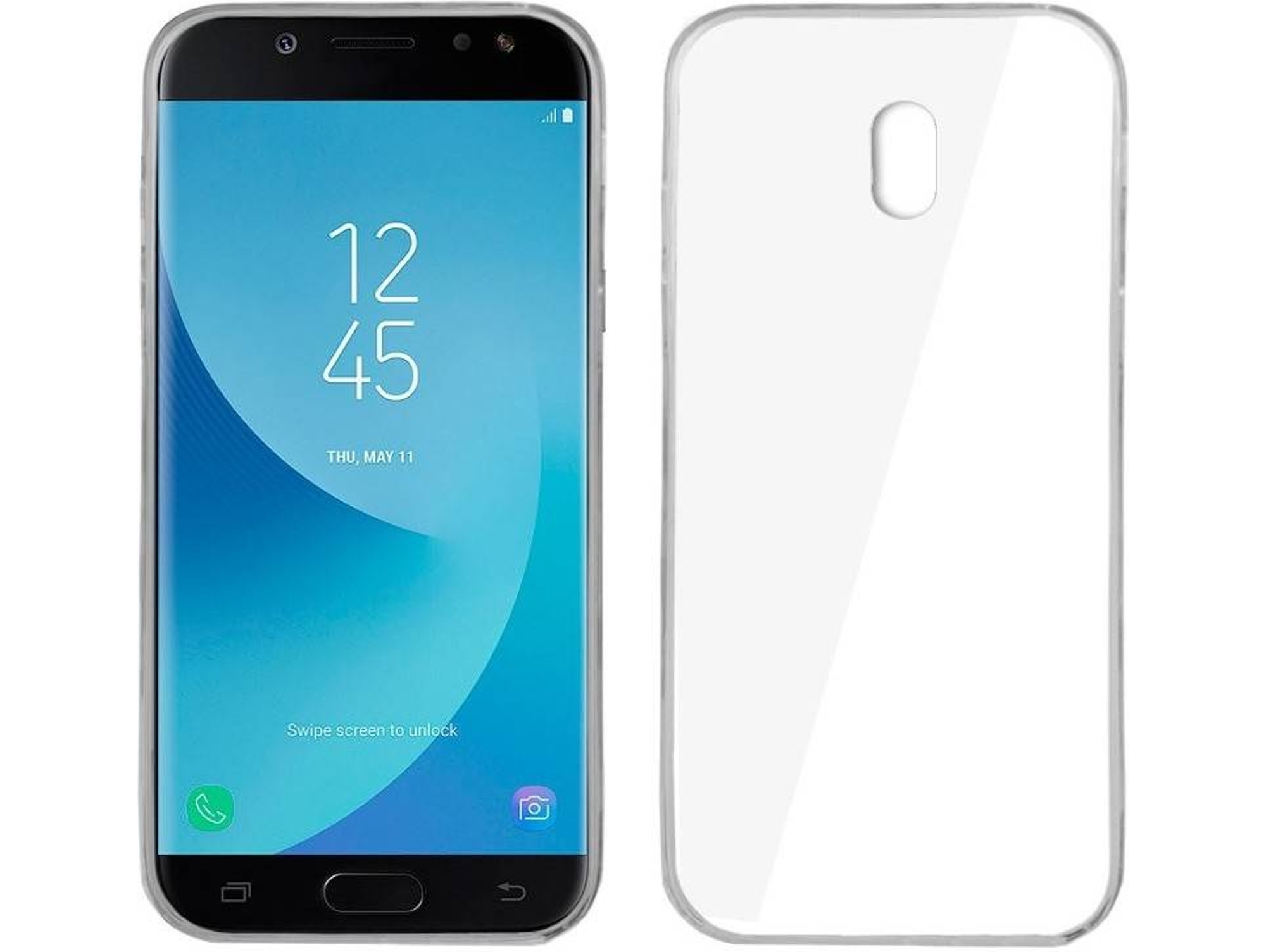 Carcasa Samsung Galaxy J7 2017 WEPHONE ACCESORIOS Silicona Transparente