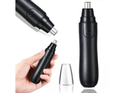 Recortadora eléctrica de vello nasal para hombre, funciona con pilas (pilas no incluidas).