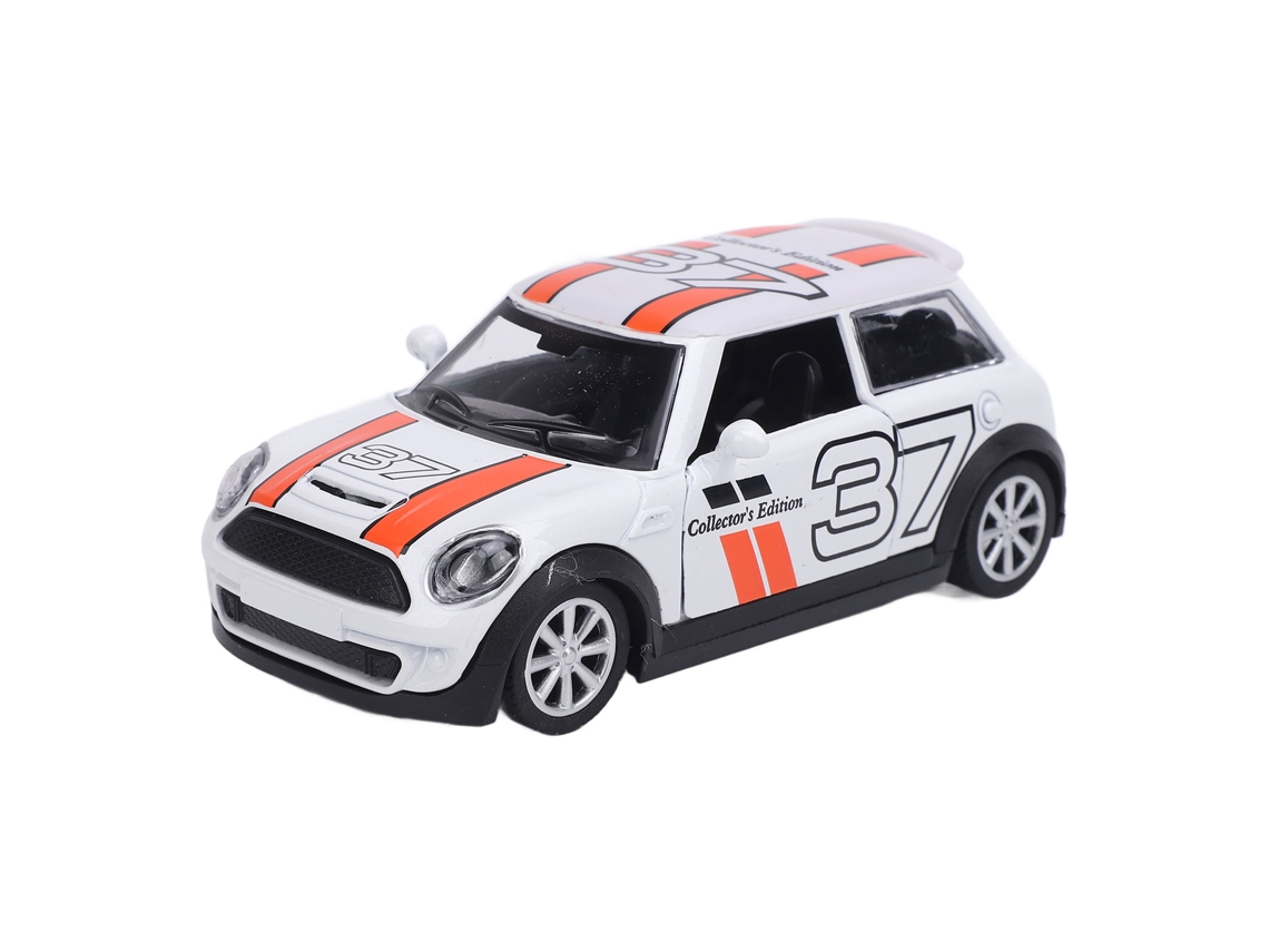 Rebe-modelo De Coche De Carrera De Aleación 1:32, Juguete Educativo Para Niños, Ornamentos Y Colección, Blanco