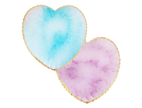 Piezas En Forma De Corazón Phnom Penh Resin Nail Art Palette, Nail Polish Palette Nail Art -Style4 ZMDECQNA 2 Un