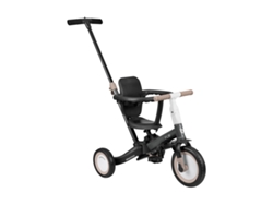 Triciclo plegable 5 en 1 Kikkaboo negro