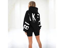 2026-sudadera Blakely Oversized Manga Larga Suelta Para Mujer Moda Casual Invierno Primavera Poliéster