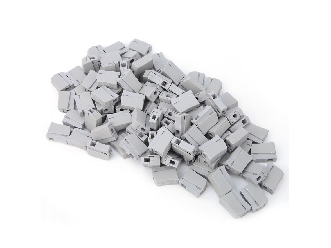 Omni-100 Piezas Terminal Block De 1 Agujero Conector De Cable Eléctrico Pct-111