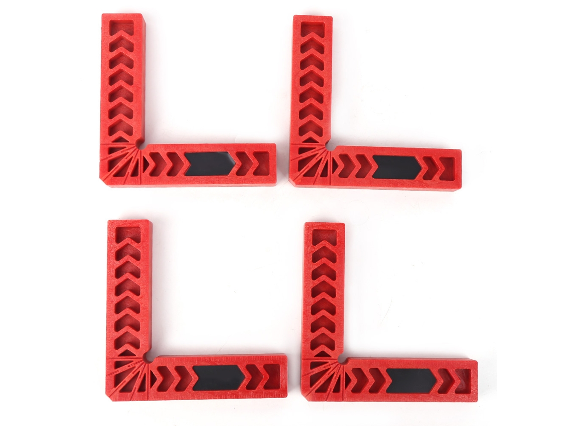 Juego De 4 Abrazaderas Posicionadoras De Ángulo Rectangular De 90 Grados Para Carpintería