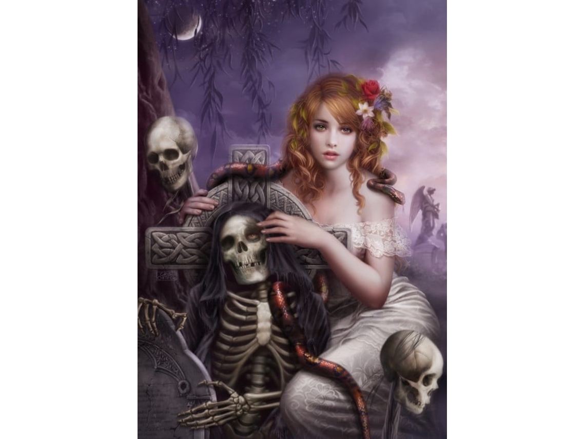 Rompecabezas de fantasía Grafika Memento Mori de 1500 piezas