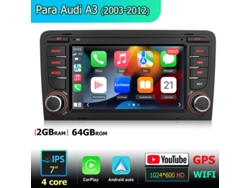 Gps Rádio Android Para Audi A3 2003-2012 (android Auto Wireless/ 2gb+64gb) Autorrádio