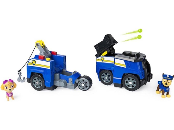 Coche de Juguete PAW PATROL Chase Vehículo Doble (Edad Mínima: 8)