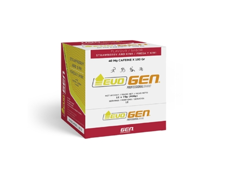 Gel energético de fresa y kiwi GEN PROFESSIONAL Evogen