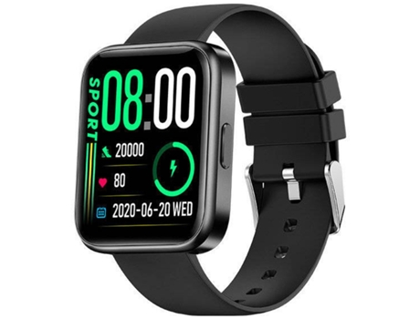 Smartwatch MDUG Monitor de Frequência Cardíaca Preto