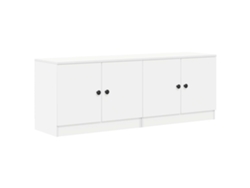 Maison Exclusive - Armario cama con almacenamiento, 2 piezas, blanco, 66 x 35 x 48 cm