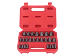 Juego De 25 Extractores De Tornillos Dañados, Acero Cromo-molibdeno, Herramientas De Extracción.