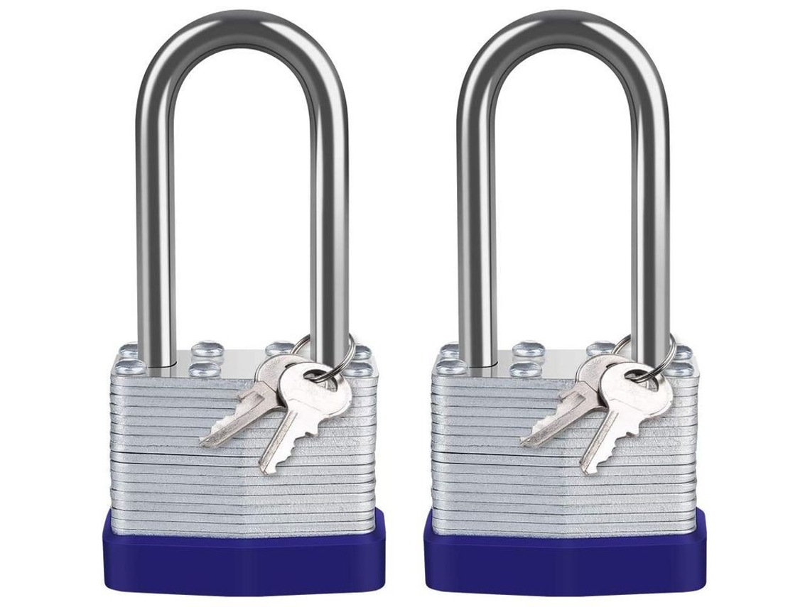 Cerradura Exterior De Acero Laminado De 40 Mm, 2 Unidades, Impermeable, Segura, Para Armarios, Cobertizos, Garajes, Uso Interior Y Exterior.