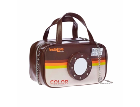 Bandolera OH MY POP! Oh My Pop Insta Love Unisex (Marrón)