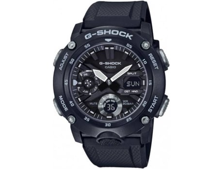 Reloj Digital CASIO Hombre (Goma - Negro)