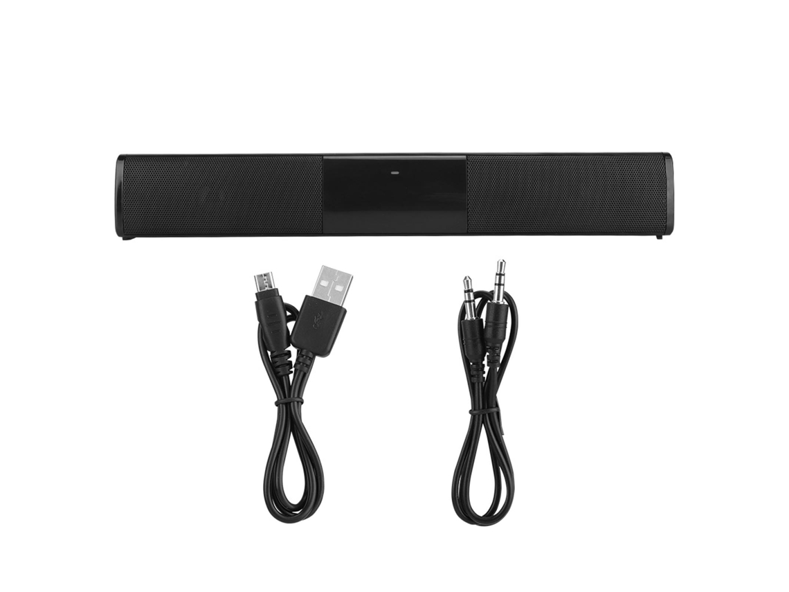 Barra De Som Para Tv Home Soundbar Com Bluetooth Estéreo Surround Wireless 4 Alto-falantes Dsp