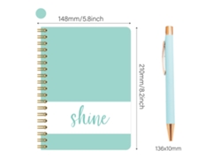 Kit de diario DIY para niñas de 8 a 14 años: agenda, pegatinas y materiales para manualidades.