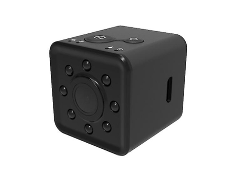 Mini cámara Wifi Full HD 1080P grabadora de vídeo impermeable visión nocturna gran angular de 155 grados negro BISBISOUS