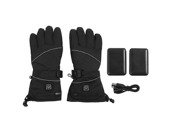 2026-guantes Calentados Usb Para Hombre Mujer 3 Niveles Ajustables Para Escalada Senderismo Ciclismo Invierno Negro