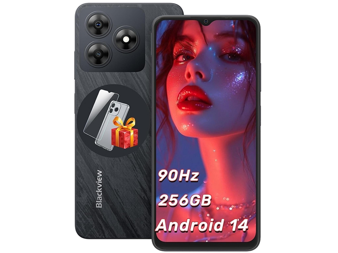 Smartphone BLACKVIEW WAVE 8 (6.56'' - 12 GB - 256 GB - Negro)