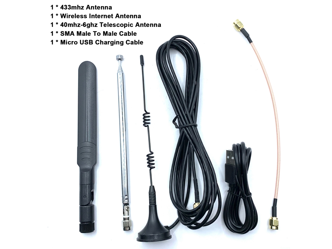 Receptor de radio definido por software altamente configurable y medidor SDR multifuncional para profesionales, ingenieros y aficionados.