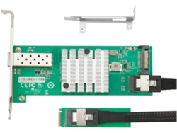 Tarjeta de red X520 da1 M.2 Key 10 GbE con chip Jl82599en y puerto de fibra óptica único de 10 Gb SFUSHOS