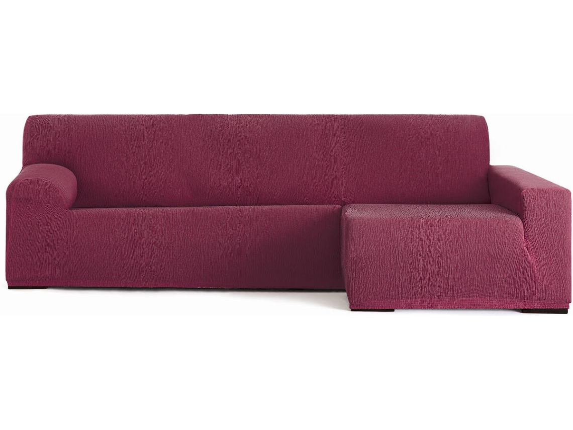 Funda de Chaise Longue Derecha EYSA Premium Troya (310 x 170 x 110 cm - Poliéster - Burdeos)