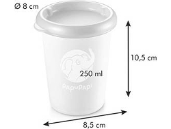 Recipiente TESCOMA Papu Papi 250 ml Rosa (2un)