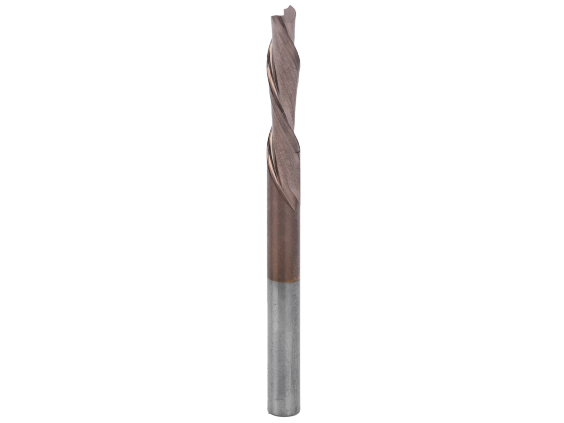 Broca Cnc De Acero De Tungsteno De Doble Filo Y Gran Durabilidad Para Cortar Madera, 4x4x17x51l