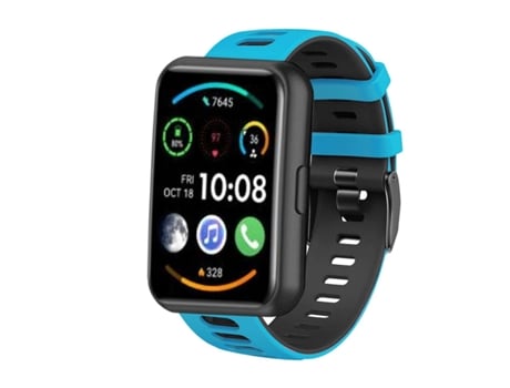 Correa para Huawei Watch Fit 2 Azul Claro y Negro