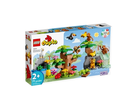 LEGO Duplo Fauna Salvaje de Sudamerica (Edad Mínima Recomendada: 2 años - 71 Piezas)